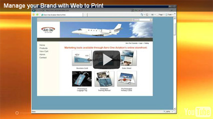 Web to print Video